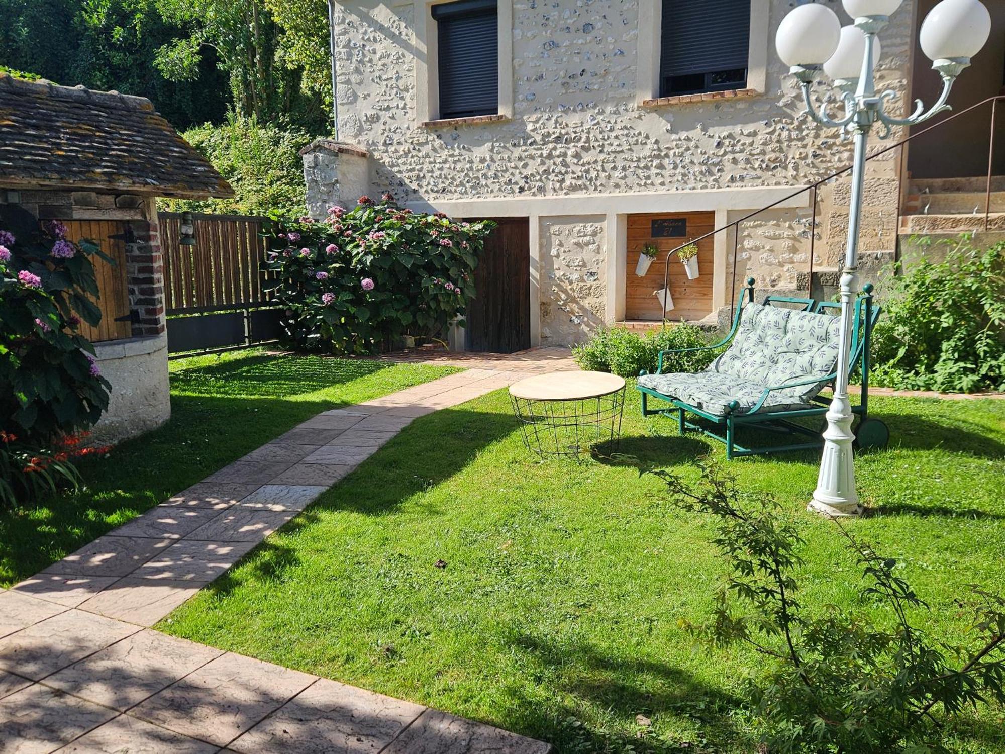 L'Abaca 21 Leilighet Sainte-Genevieve-les-Gasny Eksteriør bilde
